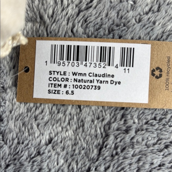 TOMS Claudine Platform Wedge Sandal in Natural size 6.5 NIB - Picture 6 of 7